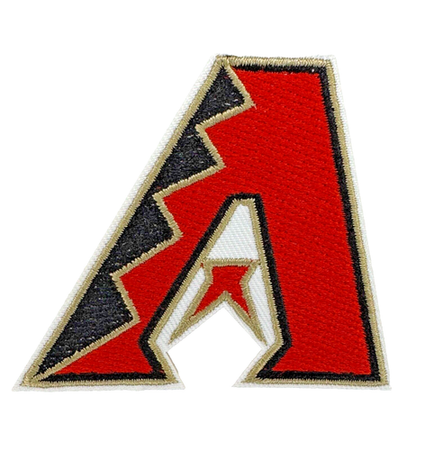 (2) Arizona Diamondbacks MLB Team Logo Embroidered 3in Iron / Sew-On Patch - Picture 2 of 6