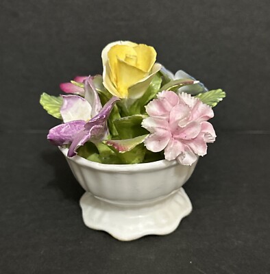 Vintage Coalport Bone China Flower Bowl A.D. 1750 Made in England