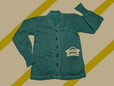VTG CAMPUS 50s Pittsburgh CHAMPS North Side VARSITY Letterman Cardigan Sweater