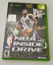 NBA Inside Drive 2002 XBOX Video Game W/Manual 