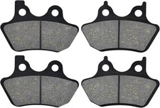 AHL Semi-metallic Front Rear Brake Pads Set for Softail FLSTCI/FLSTC Heritage