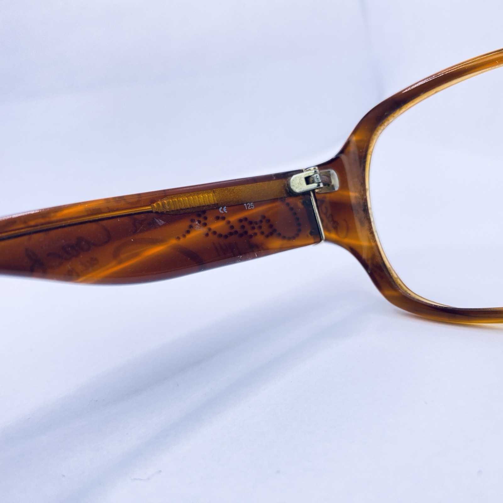 Coach Eyeglasses Sunglasses HC Taryn S801 Amber Horn 59 [] 15 135 MM Brown Logo thumbnail 4
