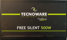 Tecnoware ATX Netzteil Free Silent 500W Schwa...