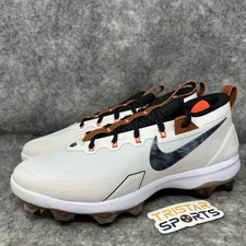 Nike Force Trout 9 Elite MCS Baseball Cleats Mens Size 11.5 White FZ8643-100
