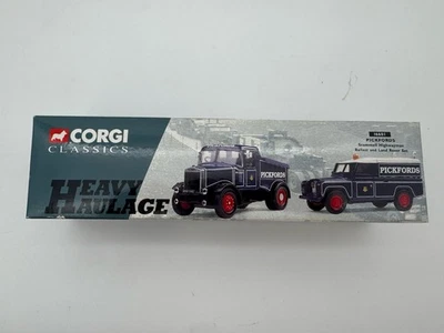Corgi Heavy Haulage 16601 Scammell Highwayman Ballast & Land Rover Set - Image 1 of 4