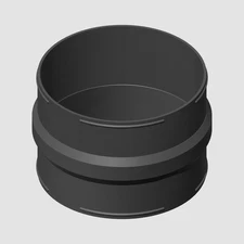 10in Swivel/Rotating - Leaf Vacuum Hose Adapter