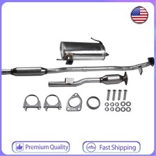 Fits: 2014 - 2018 Mitsubishi Outlander 2.4L Cat Converter, Resonator & Muffler