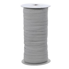 Elastic Bands 1/4 Inch x 50 Yards Stretch Flat Elastic Cord, Gray