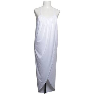 Maxikleid, Größe: S, Weiß, Baumwolle, Einfarbig, Damen #TIq