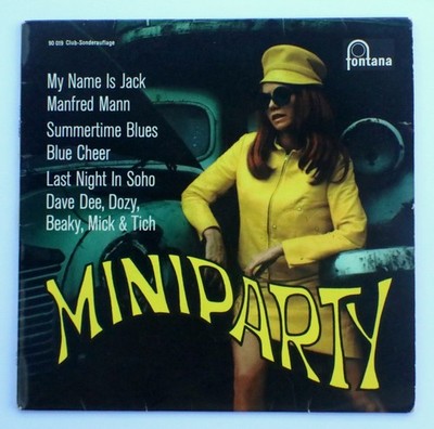 Various Artists - Miniparty - Österreich-EP - Fontana 90 019 -Club-Sonderauflage