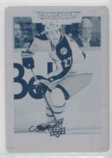 2017-18 Upper Deck Compendium Printing Plate Cyan 1/1 Ryan Murray #377 3sx