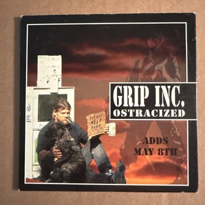 Grip Inc. Ostracized Promo CD - RARE! NO SKIPS