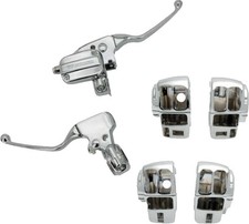 HARDDRIVE 53603 '08-16 Handlebar Cable Clutch Style Controls Black