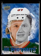 2025-26 Upper Deck Series 2 Hockey UD Portraits #P-35 Kirill Kaprizov