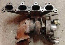 95-99 Eclipse Talon 2g Oem T25 Turbo Turbocharger Wexhaust Manifold 95-99 Eclipse Talon 2g Oem T25 Turbo Turbocharger Wexhaust Manifold