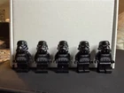 LEGO Star Wars Imperial Shadow Trooper Minifigure SW0166 Lot Of 5