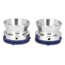 1 Paar NAB Hub Adapter Polierte Aluminiumlegierung Universal-Ladegerät 10 Zoll