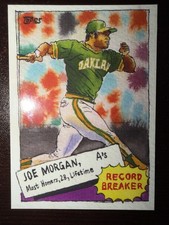Joe Morgan 2025 Topps Shoebox Treasures by Andy Friedman #63 Oakland Athletics