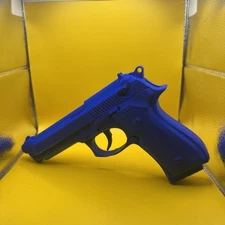 Practice Aids Blue Non-Functional Training Gun Like The Beretta M9A1 - 1:1 USA