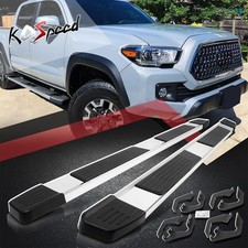 Barra Nerf estribo lateral de acero inoxidable de 6" para Tacoma 05-21 doble cabina