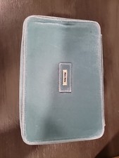 MIU MIU velvet jewelry box for vanity Luxuriou accessories blue color Case Pouch