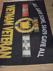 Vietnam Veteran Black Flag Banner "ALL GAVE SOME, 58479 GAVE ALL" 1960- — photo 4