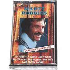 Marty Robbins - Country's Greatest Cassette Tape 1984 BT 15832 NEW SEALED