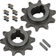 40 41 420 Chain Sprocket 10 Tooth 5/8" Bore 3/16" Keyway for Coleman CT200U BT20