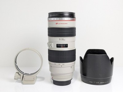 Canon EF 70-200mm F/2.8 L USM Zoomobjektiv - Hervorragend+++++ mit Haube - Sc...