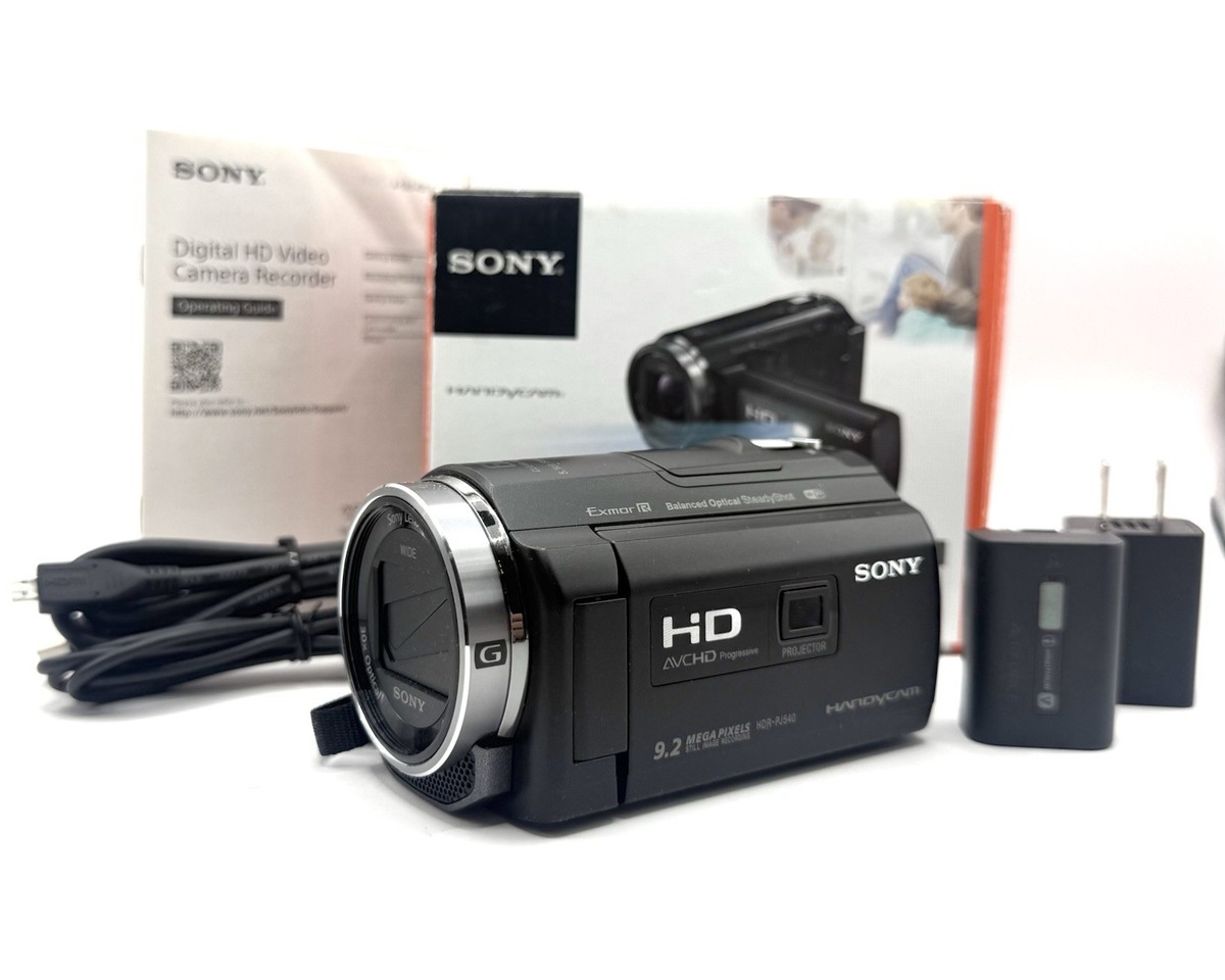 Sony HDR-PJ540 Camcorder - Black for sale online | eBay
