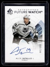 2017-18 Upper Deck SP Authentic Future Watch Alex Iafallo Rookie Auto 441/999