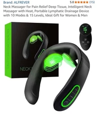 Neck Massager for Pain Relief Deep Tissue,Electric Portable