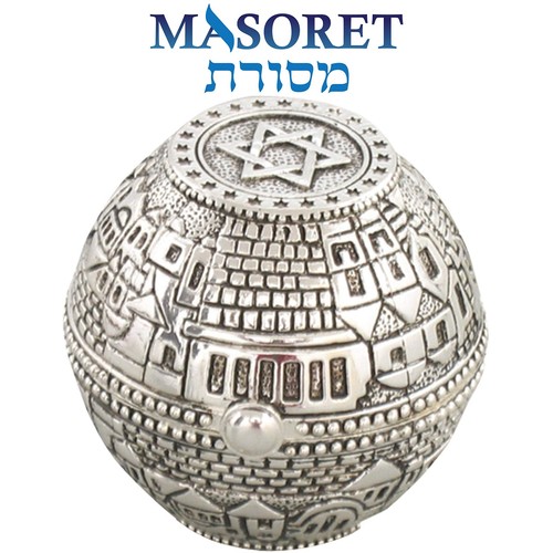 Jewish Shabbat Metal Travel Candle Holders - Jerusalem Candlesticks, Travel S... - Picture 2 of 6