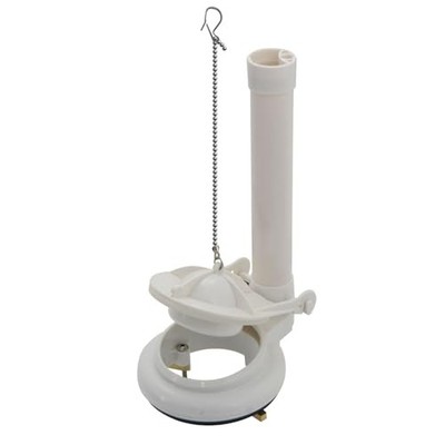 Toilet Flush Valve Replacement Kit, Universally for 3-Inch One-Piece Toilets, 