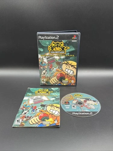 Codename Kids Next Door Operation VIDEO GAME PS2 PlayStation 2 With Manual