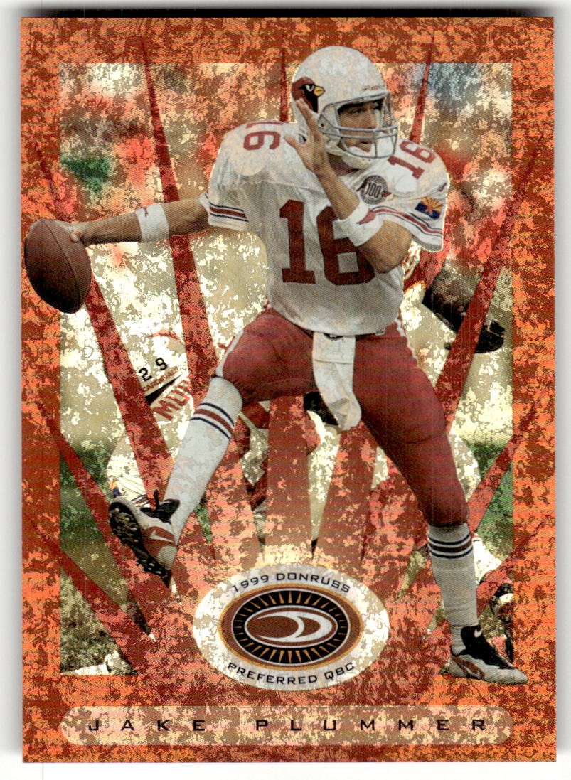 1999 Donruss Preferred QBC Jake Plummer Power #/500 #36