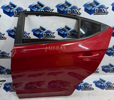 17-20 Hyundai Elantra Sedan Rear Door Assembly Driver Left Electric US Built OEM