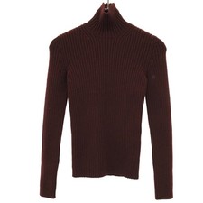 MaxMara Max Mara Wool Cashmere High Neck Knit Sweater 2521366293 Used MESC-0