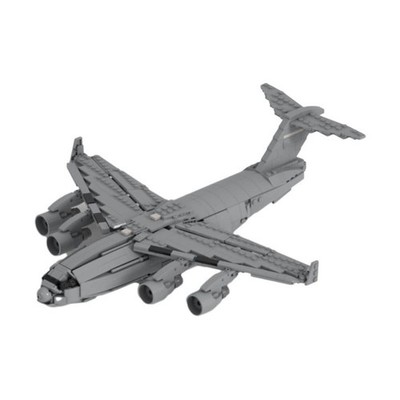 C-17 Globemaster Cargo Plane Building Blocks Toy Set MOC-142377 - 952 Pieces