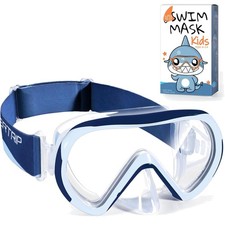 Taucherbrille Kinder Schwimmbrille Schnorchelmaske Tempered Glass Jungen Mädchen