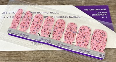 Color Street Nail Strips ~ COLORFUL CARIBBEAN From Color Play Box Vacation Mode