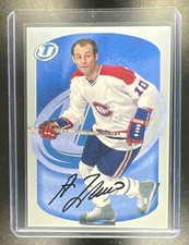 2001-02 In The Game Be A Player Ultimate Memorabilia Guy Lafleur Auto SP
