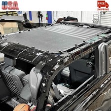 Bikini Top Sunshade Mesh Sun Shade Cover Soft Top Anti-uv For Ford Bronco 2021 Bikini Top Sunshade Mesh Sun Shade Cover Soft Top Anti-uv For Ford Bronco 2021