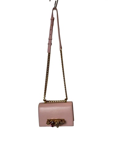 Alexander McQueen Shoulder Bag Pink Material Other Width 17cm Height 11cm Depth