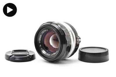 [Near MINT] Nikon Nikkor-S.C Auto 50mm f/1.4 Ai Converted MF Standard Lens JAPAN