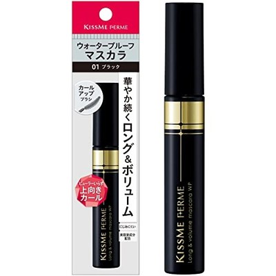 Kiss Me FERME Long & Volume Mascara Waterproof 01 Black 7g