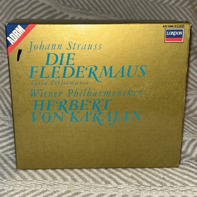 Strauss: Die Fledermaus  Karajan , Hilde Güden. Decca Box Set