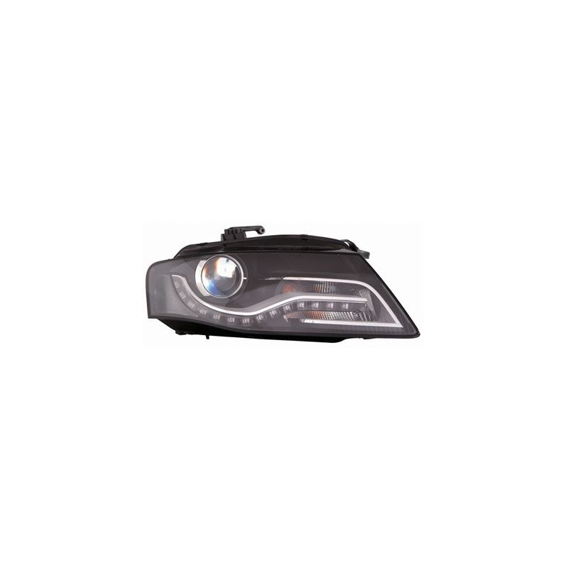 Phare Xénon directionnel haut de gamme avec bande LED intégrée pour Audi A4 B8 phase 1