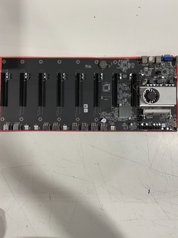 BTC-37 Mining Machine Motherboard with 8 Image