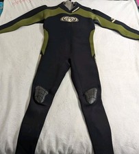 Wetsuit Airtight Brand Black And Green 32x30 Torso Length 28" Ski Snowboard